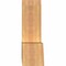 Ekena Millwork Portland Smooth Timber Gable Bracket, Western Red Cedar, 60"W x 17"H x 5 1/2"D x 5 1/2"F, 7/12 Pitch GBW060X17X0606POR00SWR - alternate 3